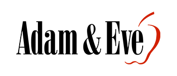 Black wordmark logo with red swoosh