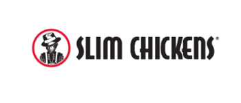 Slim Chickens logo featuring stylized chicken